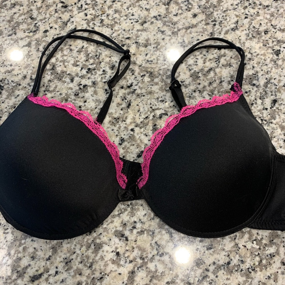 Charlotte Russe 38D underwire black bra